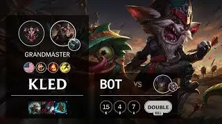 Kled Bot vs Kog'Maw - NA Grandmaster Patch 10.4