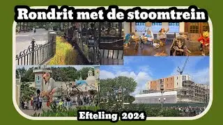 Rondrit met stoomtrein Trijntje [Efteling 2024]