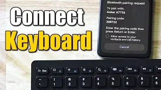 How to Connect Keyboard to Android Phone using Bluetooth (Wireless Tutorial)