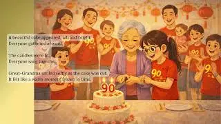 [AJAJ Story Time EP8] Great-Grandma Turns 90! 🎉 | A Family Day to Remember ❤️