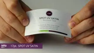 17PT SPOT UV SATIN