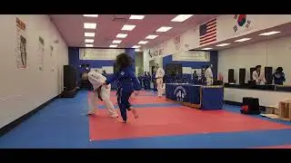 Ash Sparing purple belt test, for fun as a break.  January 21, 2026