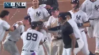 Yankees: 💪Chisholm Jr. consigue una impulsada para la victoria en la 11.&ordf; entrada sobre los Royals🎥😮