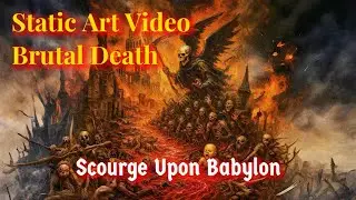 Scourge Upon Babylon || Official Static Art Video