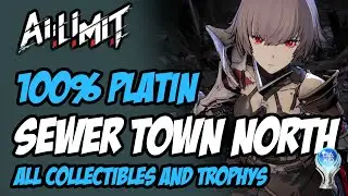 AI Limit Sewer Town North 100% Platinum Solution All Quests and Trophies Sewerage
