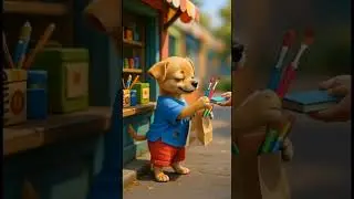 dog ki school  story #viral #cute #ai #love #animal #views #cartoon #anime #funny #viralvideo