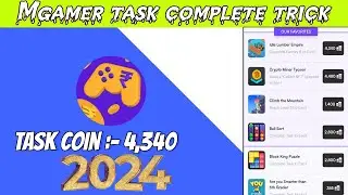 Mgamer app task complete trick | mgamer app task bypass trick
