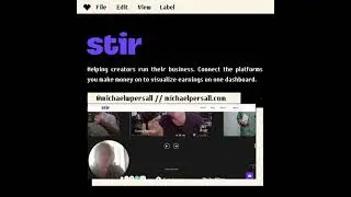 Stir - Helping Creators Run Their Business
