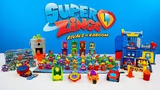Superzings Series 2 Complete Collection & Gold Hideouts