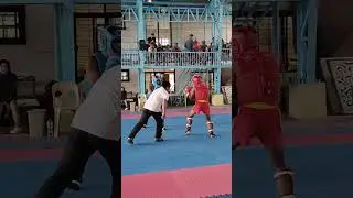 Charles Fotayong(Mankayan)🔴 Vs Harieth Tayab(Itogon)🔵48kg Wushu Sanda Benguet Provincial Meet 2024