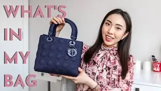 What&rsquo;s In My Bag 2020 | Everyday Handbag Essentials | Medium Lady Dior | CAROL CHAN