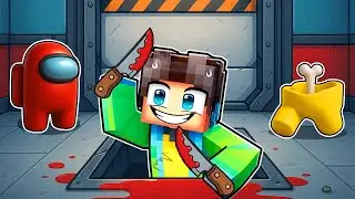 J'ai REJOINT le MONDE D'AMONG US 3D sur Minecraft !