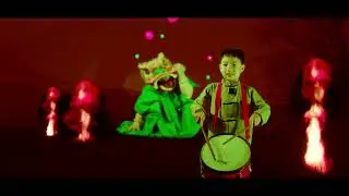 The Legend of Nian | A Chinese story in English | Primary school | Grade 3  Students' performance