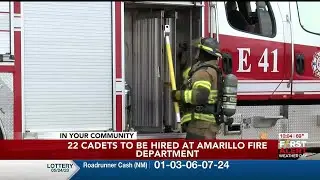 VIDEO: Largest fire academy class to be hired at Amarillo Fire Department