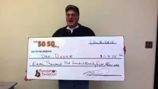 Ottawa Senators Foundation December 16 50/50 Winner vs St Louis Blues