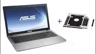 Instalação de adaptador Caddy no Notebook Asus X550C X550CA
