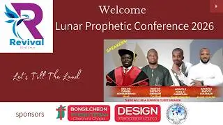 Welcome to Revival Wind Korea! We are live from the Lunar Prophetic Conference 2026.