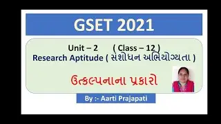 GSET 2021 // Unit - 2 // Research Aptitude // Types of Hypothesis // Class - 12
