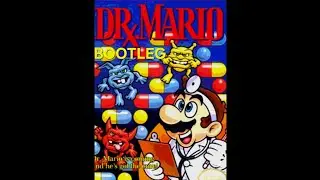 CRT TV-NES-BOOTLEG DR. MARIO