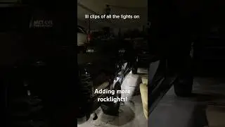 INSTALLING MORE ROCKLIGHTS TO MY CHEVY 2500!! (Build update)