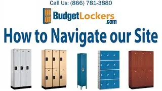 Budget Lockers | How to Navigate our Site