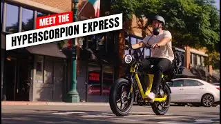 Juiced Bikes HyperScorpion Express - The Ultimate Delivery E-Bike