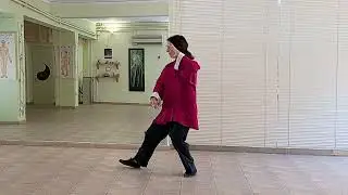 1st part  Dong style tai chi chuan back view