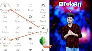 snapseed photo editing kaise kare broken Snapseed editing