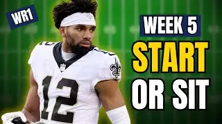Fantasy Football Week 5 Start & Sit Advice | Must-Start Players + Must Sits
