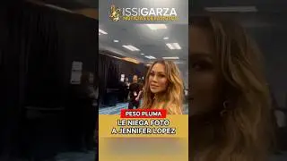 Peso Pluma le niega foto a Jennifer Lopez 😱😱😱😱