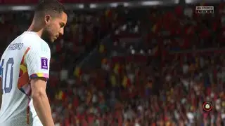 FIFA 23 PS5 - *WORLD CUP QATAR DLC* - BELGIUM vs MOROCCO - WORLD CUP GROUP - 4K60FPS HDR GAMEPLAY