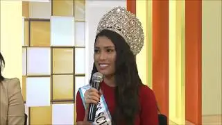 MSP 2017 Sherlyn Doloriel and National Director Cindy Madduma TV guesting at GNN's WHATS UP DOC