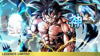 NEED UNIQUE PLAT?! LF 1 HAND SPIRIT BOMB GOKU CANT TANK BUT STILL ANNOYING - Dragon Ball Legends