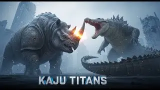 The Battle for the Riverbank: Titan Rhino vs. Mega Croc. | 3D Animated Short Film