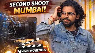 My Second Shoot | Inside a Hindi Movie Set in Mumbai 🎥