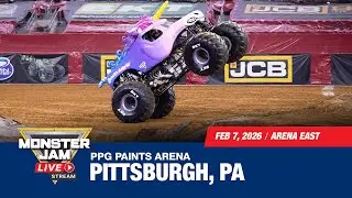 Monster Jam: Pittsburgh, PA - 2 (Full Event) | Feb 7, 2026 | Arena East