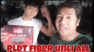PLDT FIBER INTERNET WIFI CIGNAL UNLI ALL #karevealjomelcasTULO #bahongheadset