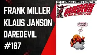 Daredevil Searches For Stick! Frank Miller's Daredevil #187, With Klaus Janson, Marvel Comics, 1982