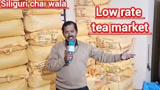 Low rate tea market, chai patti ka business Siliguri chai factory #teapowder @FRESHTEA-y7y