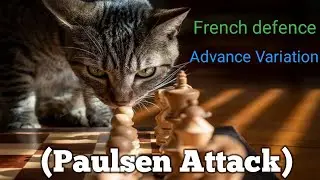 French defence Advance variation(Paulsen Attack)