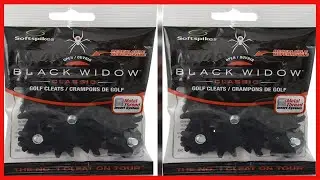 Softspikes Black Widow Classic Cleat Small Metal Thread, 22 Count