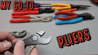 My Top Non Tool Truck Brand Pliers I Use Pittsburgh Fujiya Gearwrench Knipex Tekton Milwaukee