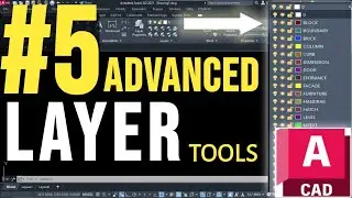 5 Advanced Layer Tools AutoCAD - YQArch Best Tutorial