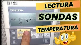 Termostato Daikin BRC1D52 👉 lectura de sondas de temperatura