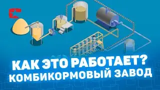 Схема работы комбикормового завода CompactTV Зауралье Компактно Курган