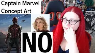 Captain Marvel Concept Art Fail!