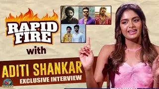 Rapid Fire with Aditi Shankar | Sivakarthikeyan | Ram Charan | Tarak Interviews | NTV Interviews