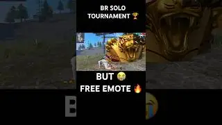 BR SOLO TOURNAMENT 🏆 WINNER 🏅 GET FREE EMOTES AND MANY GIFT 🎁
