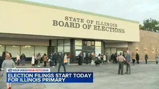 Pritzker, Bailey officially file candidacy for 2026 Illinois primary election