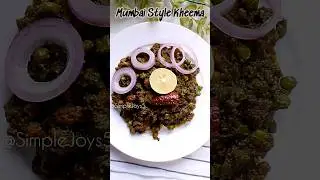 Mumbai Style Green Mutton Kheema 🤤 | #shorts #simplejoys5 #mumbaistyle #muttonkheema #recipe #keema